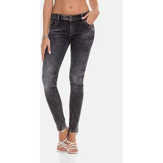 Cipo & Baxx WD443 Slim Fit Grau 25/32