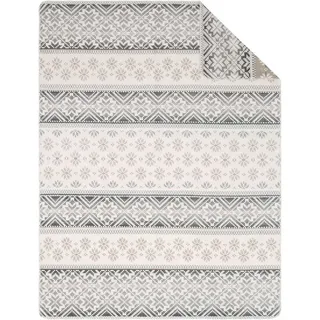 IBENA Salzburg Kuscheldecke 150 x 200 cm Grau