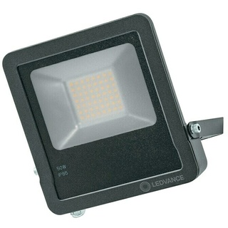 Ledvance Smart+ WiFi LED-Außenwandleuchte Flood  (50 W, Grau, 23,7 x 20 x 3,6 cm, Einstellbare Farbtemperatur)