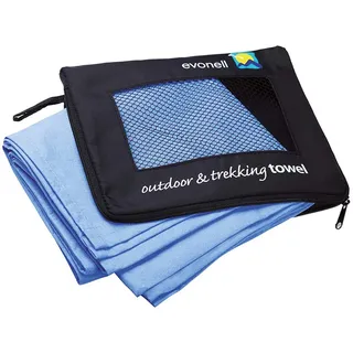 Mikrofaser Handtücher von Evonell verschiedene Größen und Farben ultra leicht extrem saugfähig, Sporthandtuch, Reisehandtuch, Badetuch, Outdoorhandtuch