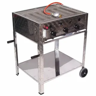Apex Digital Apex GASGRILL BRÄTER GRILL BBQ Grillwagen Pfanne Set 6