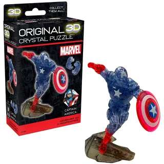 BePuzzled, Marvel Captain America Super Hero Original 3D Crystal Puz (US IMPORT)
