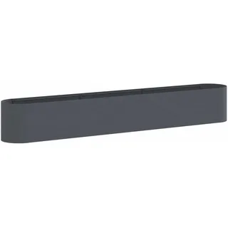 Vidaxl Raised Garden Bed Anthracite 280 X 40x 40 Cm