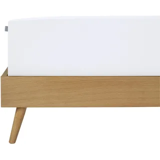 SCHIESSER Spannbettlaken Baumwolle-Elasthan 180 x 200 cm weiß