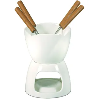 Banquet Schokoladenfondue Set - Gabeln Warmhalter Bianca