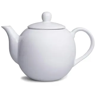 Teekanne Porzellan weiß Kaffeekanne