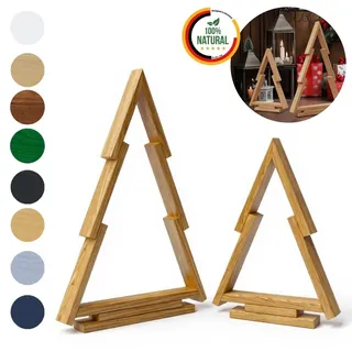 Floranica Tannenbaum 2er-Set Natur