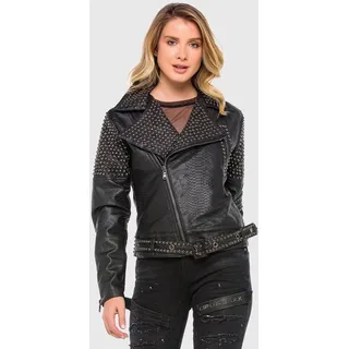 Cipo & Baxx Jacke WJ167 Schwarz S