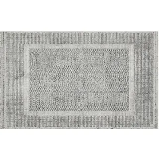 Barbara Becker Fußmatte Square, Schmutzfangmatte, für Eingangsbereich Wohnungstür, Fußabstreifer, Türmatte, Silber, 67 x 110 cm