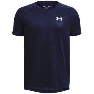 Under Armour Tech 2.0 kurzarm Trainingsshirt Jungen 410 midnight navy/white M 137-149 cm