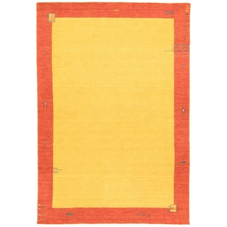 Morgenland Gabbeh Teppich - Indus - Barossa - gold - 300 x 200 cm - rechteckig
