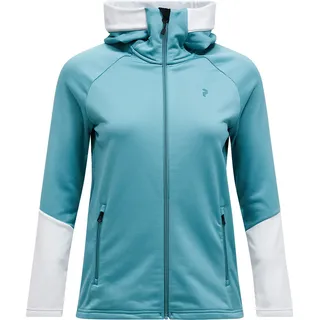 Peak Performance Rider Essentials Damen Fleecejacke tuerkis Größe S Skifahren | Freeride Elastisch