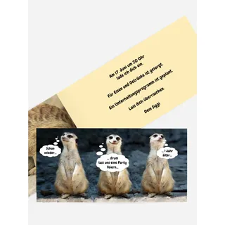 Einladungskarten zum Geburtstag selbst gestalten mit Spruch und Fotos im Onlinedesigner bei Meine-Kartenmanufaktur.de
