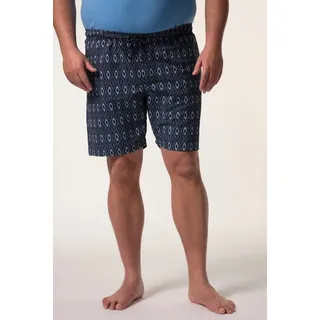 Men Plus by Happy Size Badehose Men Plus Bauchfit Alloverprint Blau 3XL