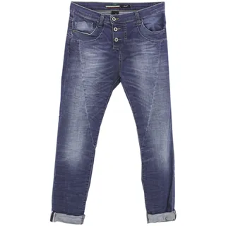 Please Damen Jeans Hose P 78A_BQ2EAH-P78A Strechtdenim 1670-blue Denim - XS