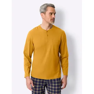 Sieh an! Schlafanzug-Shirt in ocker | Gr.: 60/62