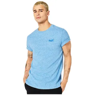 Superdry Vintage Logo Embroidered Kurzarm-T-Shirt Fresh Blue Grit M