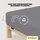 180 x 200 - 200 x 220 cm gray mid