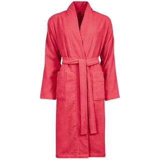 bugatti Damenbademantel Paola Kimono Velours, Kimono, 100% Baumwolle rosa