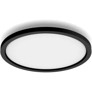 Philips Hue LED Panel White Ambiance Aurelle Panel, Abschaltautomatik, Bluetooth, CCT - über Fernbedienung, Dimmfunktion, Farbsteuerung, Leuchtdauer einstellbar, Memoryfunktion, Nachtlichtfunktion, Smart Home, Timerfunktion, dimmbar über Fernbedienung, erweiterbar, mehrere Helligkeitsstufen, LED fest integriert, warmweiß - kaltweiß schwarz