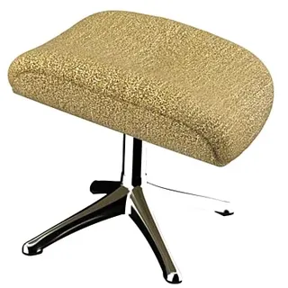 flexlux Fußhocker More Leder 44 x 39 x 35 cm Gelb