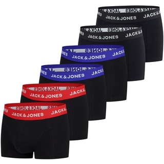 Jack & Jones Boxershorts Herren 6er Pack Pack 3 L
