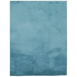 TT Home Kurzflorteppich 300 x 400 cm Türkis