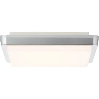 Brilliant Außenwandleuchte Kunststoff 28 cm x 28 cm 12W 1500lm IP65 silber