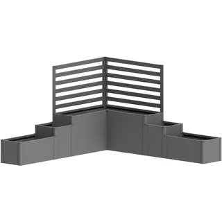 Biohort DaVinci Version 1 299,5 x 299,5 x 168 cm Quarzgrau