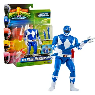Power Rangers, Actionfigur, 15 cm, Ranger Blue, 4+, PWG074