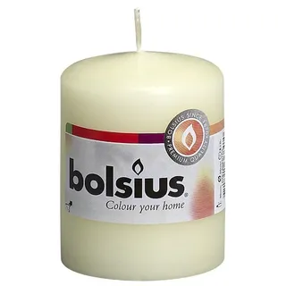 Bolsius Stumpenkerze 8 cm elfenbein