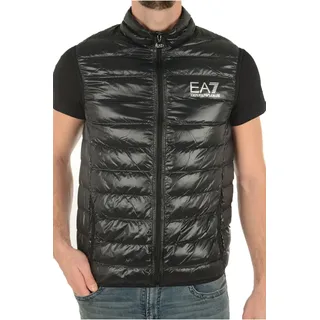 Emporio Armani Herren Train Core Daunenweste, Schwarz, XX-Large - XXL