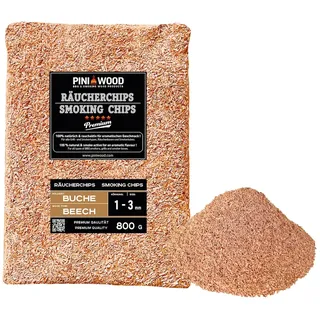 PINI Räucherchips 0,8 kg Buche