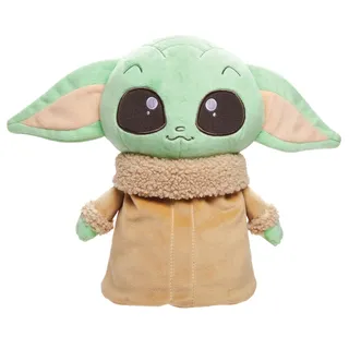 Mattel Star Wars Springender Grogu“-Plüschspielzeug mit Sprung-Action und Geräuschen, weiche Plüschfigur inspiriert von Star Wars: Das Buch von Boba Fett“ HPG48