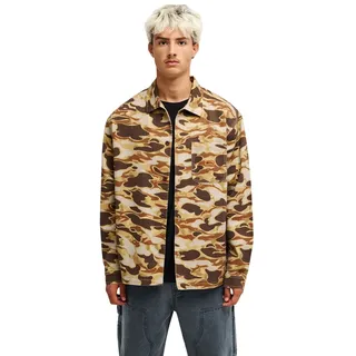 QUIKSILVER Langarmhemd Braun L