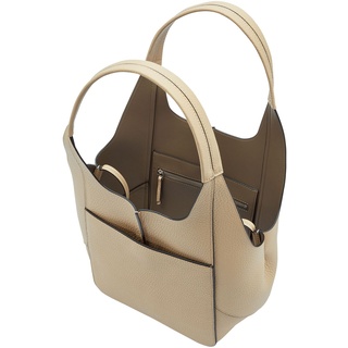 LIEBESKIND BERLIN Lilly Heavy Pebble Tote M Sandy