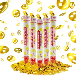 Party Factory Party Popper 40 cm 5 St. Gelb