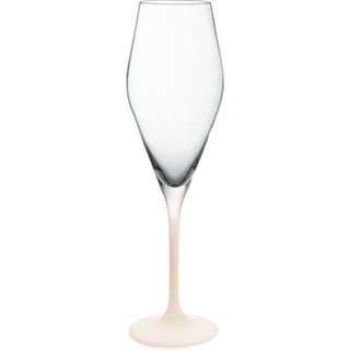 Villeroy & Boch Gläserset Manufacture Rock blanc, Klar, Weiß, Glas, 4-teilig, 260 ml, Essen & Trinken, Gläser, Gläser-Sets