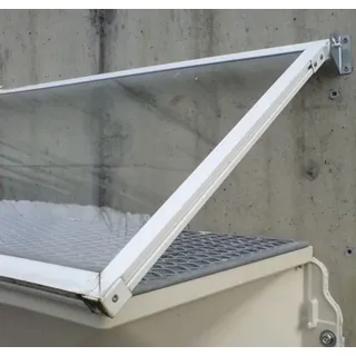 Wolfa Lichtschachtabdeckung ESG 5 mm für Lichtschacht 101x60 cm (Abdeckmaß 110x75 cm) inkl. Befestigungsmaterial