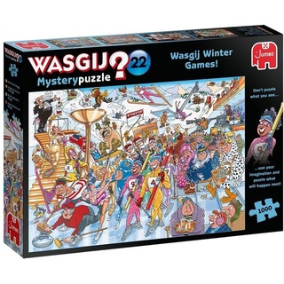 Jumbo Spiele - Wasgij Mystery 22 - Wasgij Winterspiele, 1000 Teile