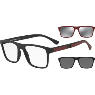 Ray-Ban Herren 0EA4115 Sonnenbrille, Schwarz (Matte Black), 54 - 54 (M)