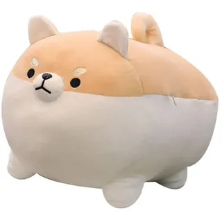 OUKEYI Shiba Inu Plüschtier - Anime Corgi Kawaii Weiches Kissen, Hundespielzeug Puppe (40,6 cm)