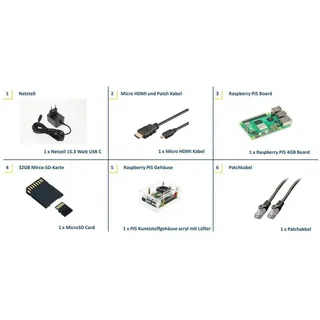 Raspberry Pi 5 Starter Kit 4 GB RAM