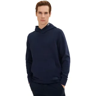 Tom Tailor Herren Kapuzenpullover Hoodie STRUCTURED LINING - Regular Fit - Vintage Beige 18592 - L