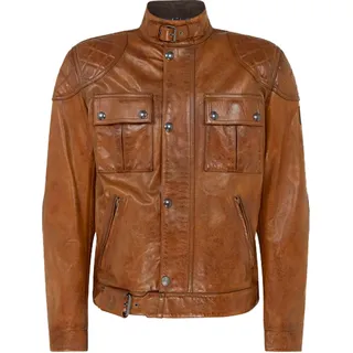 Belstaff Brooklands Motorrad Lederjacke 2XL