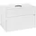 Waschbeckenunterschrank 80 x 55 cm Glossy White