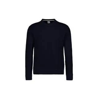 Brax Herren Pullover blau unifarben, blau, Herbst/Winter 2025/2026