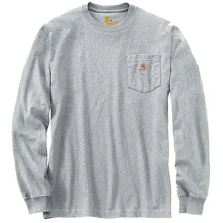 CARHARTT workwear Pocket t-shirt l/s Grau S