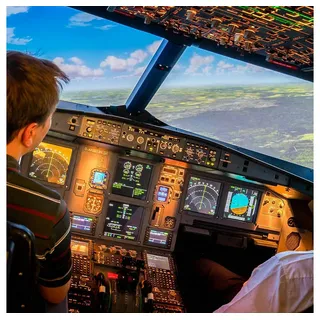 Jochen Schweizer Erlebnisgutschein Flugsimulator A320 Dresden (1,5 Std), Werde A320 Pilot in Dresden