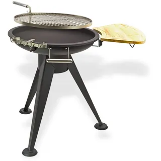 DEMA Rundgrill Nevada 55 cm schwarz